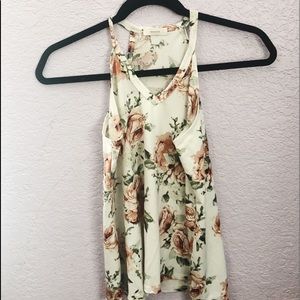 Floral tank top